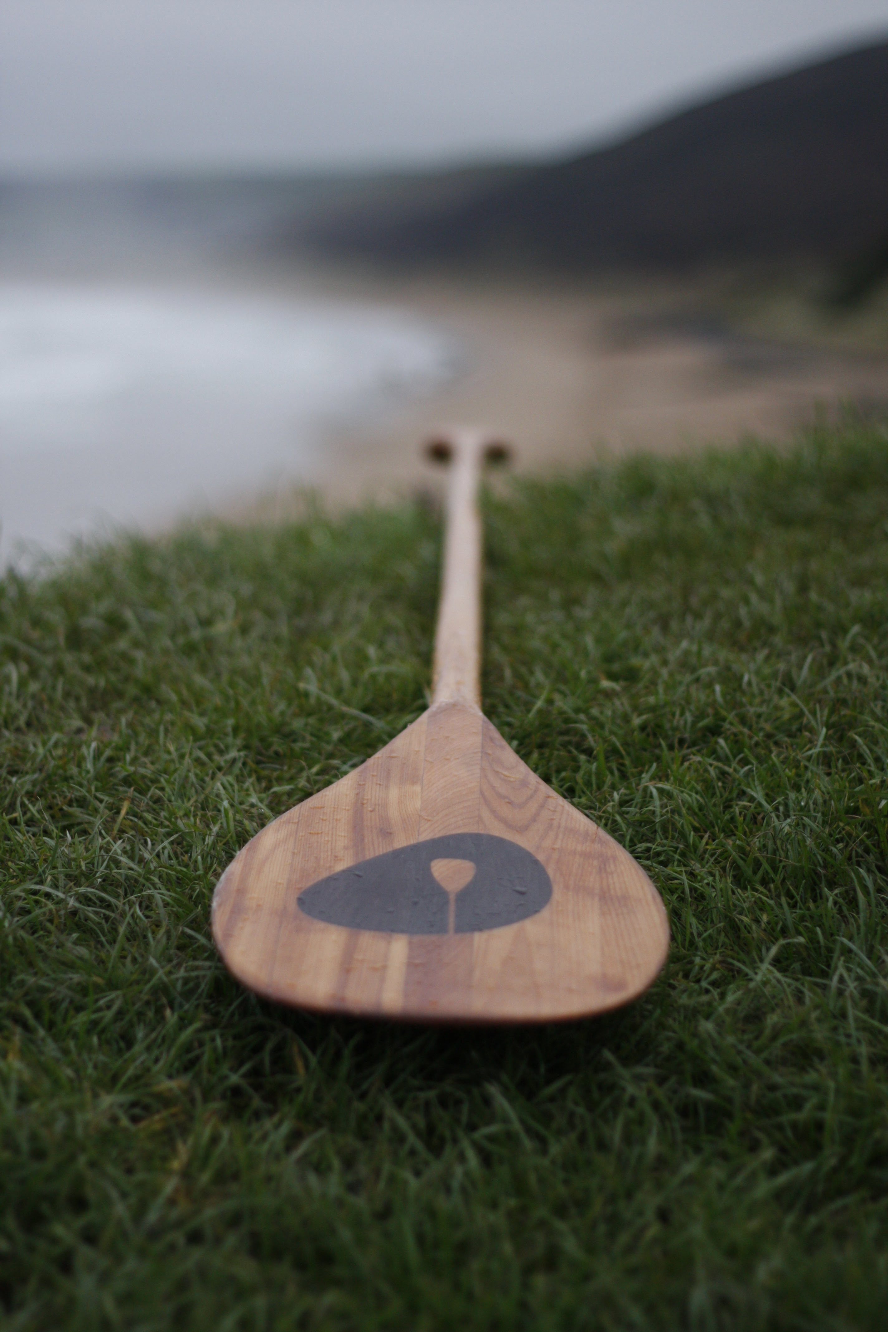 Custom wooden SUP Paddle